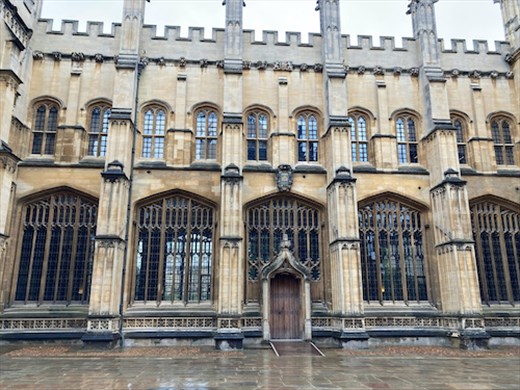 Famous Bodeian Library, Oxford