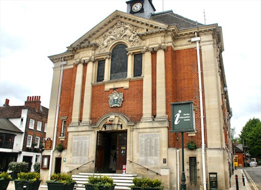 Henley-on-Thames Town Hall aka Causton Town Hall on Midsomer Murders