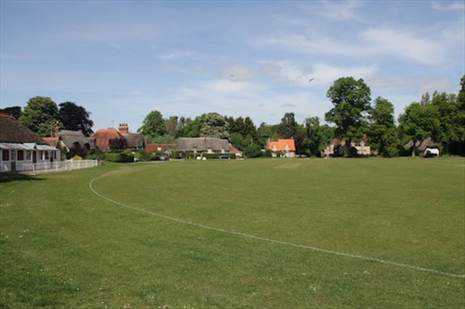 Warborough Village Green, aka Midsomer Mallow on Midsomer Murders