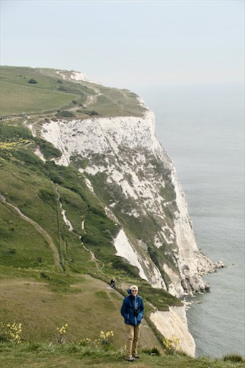 White Cliffs of Dover with my Honeybunch (sans Bluebirds)