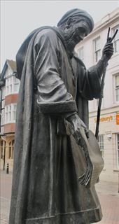 The Man Himself, Geoffrey Chaucer, Canterbury: by graynomadsusa, Views[245]