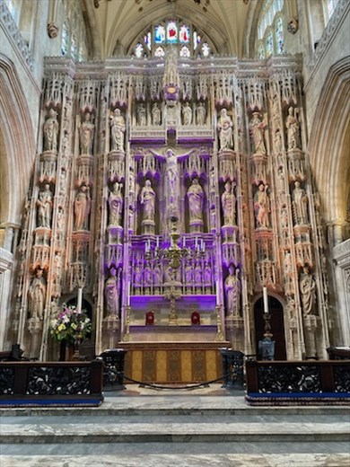 High altar, Winchester Cathedral