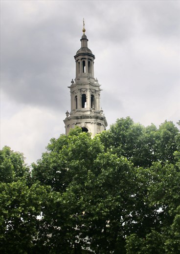 Wren designed Church of St. Clement Danes