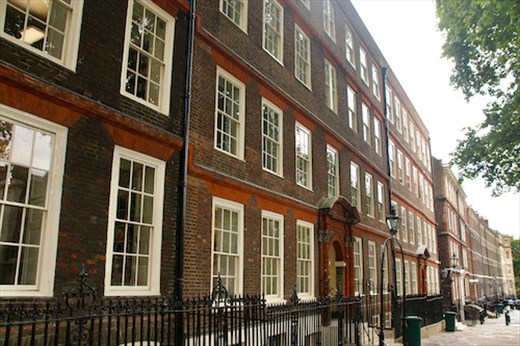 Kings Bench Walk, home of barristers 