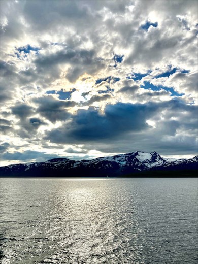 A cloudy Norwegian Day