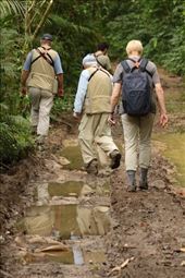 It can—and does—rain at any time, making for muddy trails: by graynomadsusa, Views[270]
