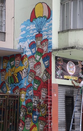 Some Graffiti is Whimsical