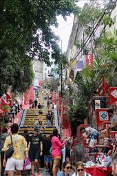 Escalaria Selaron—Selaron Stairs—for some reason is a must see: by graynomadsusa, Views[719]