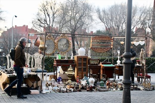 Anything you want, neighborhood flea market