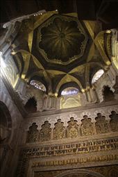 Dome of the Mithrab, Mezquita-Catedral de Códoba: by graynomadsusa, Views[254]