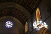 Light shining through stained-glass, Mezquita-Catedral de Códoba: by graynomadsusa, Views[239]