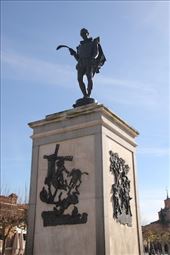 Monument to Cervantes, Alcalá de Henares: by graynomadsusa, Views[289]