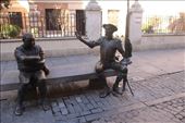 Sancho Panza and Don Quixote, Alcalá de Henares: by graynomadsusa, Views[343]