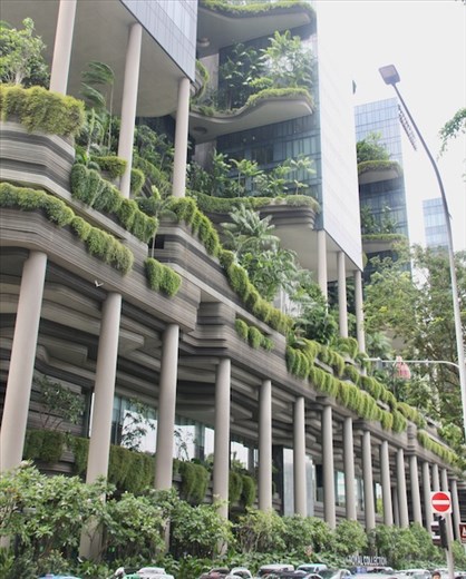 Buildings disguised as gardens