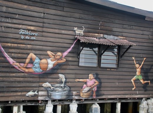 Along Chew Jetty, Georgetown