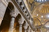 Columns with ornate capitals, Hagia Sophia: by graynomadsusa, Views[415]