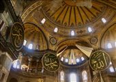 Mary and Jesus under wraps thanks to Erdogan, Hagia Sophia: by graynomadsusa, Views[325]