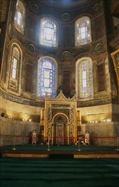 Mihrab faces Mecca, Hagia Sophia: by graynomadsusa, Views[410]