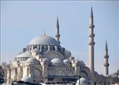 New Mosque (built in 1665) from Bosphorus: by graynomadsusa, Views[257]
