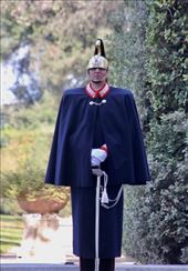 Guard at Quirinale Palace, Rome: by graynomadsusa, Views[302]