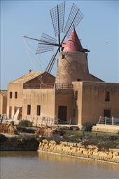 Windmill and salt grinding plant: by graynomadsusa, Views[135]