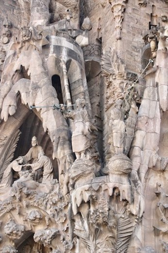 Like a drippy sandcastle, Sagrada Familia
