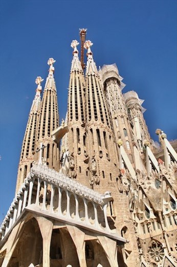 Sagrada Familia east facade