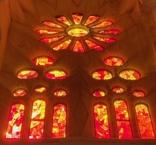 Stained Glass Rosette, Sagrada Familia