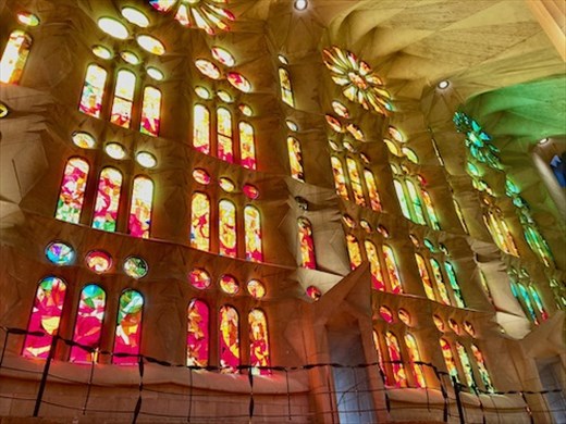 Walls of Stained Glass, Sagrada Familia