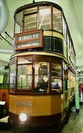 Iconic double-decker bus, Riverside Museum: by graynomadsusa, Views[342]