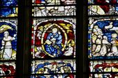 Detail St. Cuthbert's Window, York Minster: by graynomadsusa, Views[276]