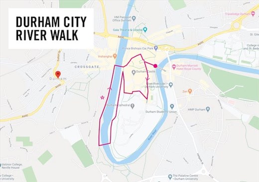 Durham Riverwalk, just over 3-miles