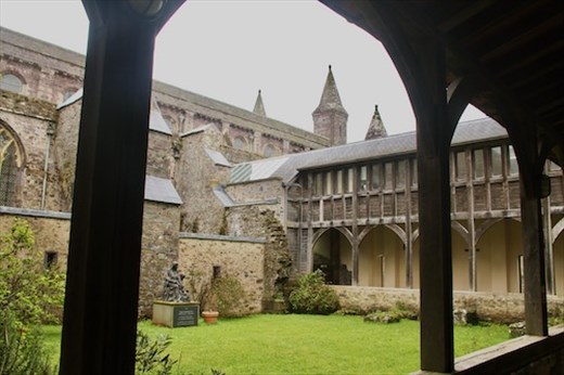 Cloisters, St. Davids Cathedral