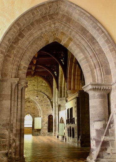 Arches of St. Davids Cathedral