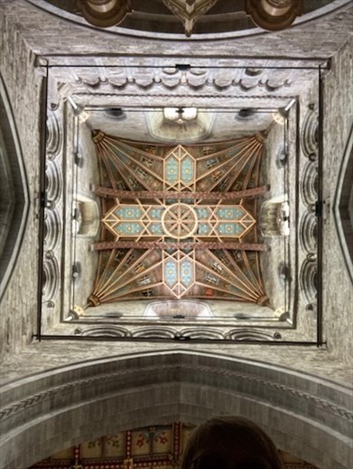 Ceiling of St. Davids Cathedral