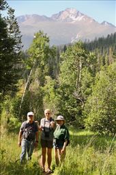 Tim, Connie, Candace and Long's Peak, RMNP: by graynomadsusa, Views[571]
