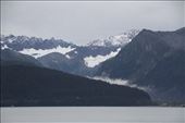 Hanging glaciers across Resurrection Bay from Seward: by graynomadsusa, Views[258]