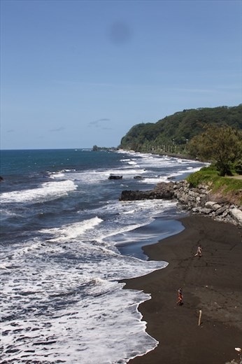 Black Sand Beach, American Samoa