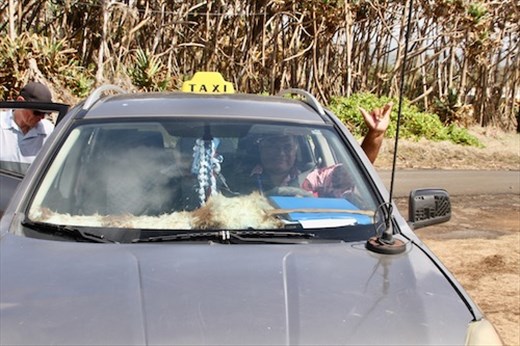 Wally and the troublesome Nissan taxi