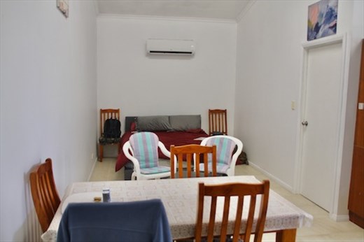 Dining and sleeping area