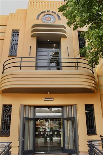 Keeping to the theme, Port Adelaide Council Offices