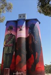 More silo art, Walpeup: by graynomadsusa, Views[258]