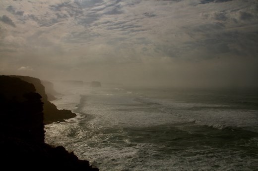 Morning sea mist—Great Ocean Road, Port Campbell National Park