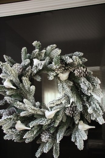 Holiday Wreath on our AirBnB, Warrnambool
