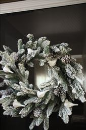Holiday Wreath on our AirBnB, Warrnambool: by graynomadsusa, Views[348]
