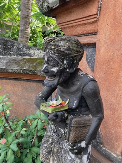 Fresh offerings every day, Batu Agung Villa