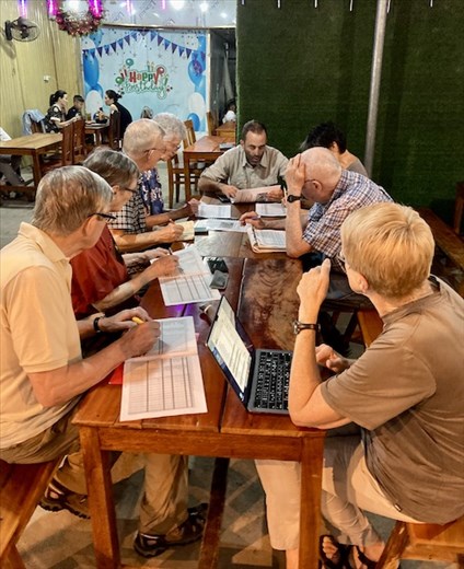 Hail, Hail; the Gang's all here! Rockjumper Vietnam Birding Group