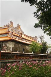 Dragon motif, Hue Citadel: by graynomadsusa, Views[255]