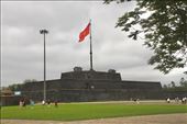 Nanming Fortress and Vietnam Flag, Hue: by graynomadsusa, Views[248]