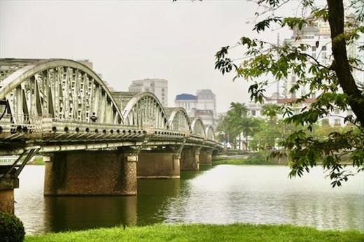 Truing Tien Bridge on Perfume River